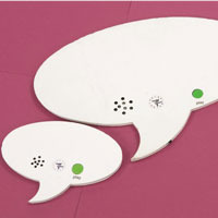 A4 Recordable Speech Bubble