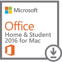 Microsoft Office 2016 for Mac Home and Student (download)