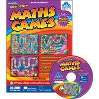 Interactive Maths Games CD-ROM - Ages 10-14
