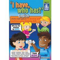 I have, who has?'  English Ages 11+