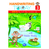 Handwriting Today NSW Foundation Font Student Workbook, Year 3